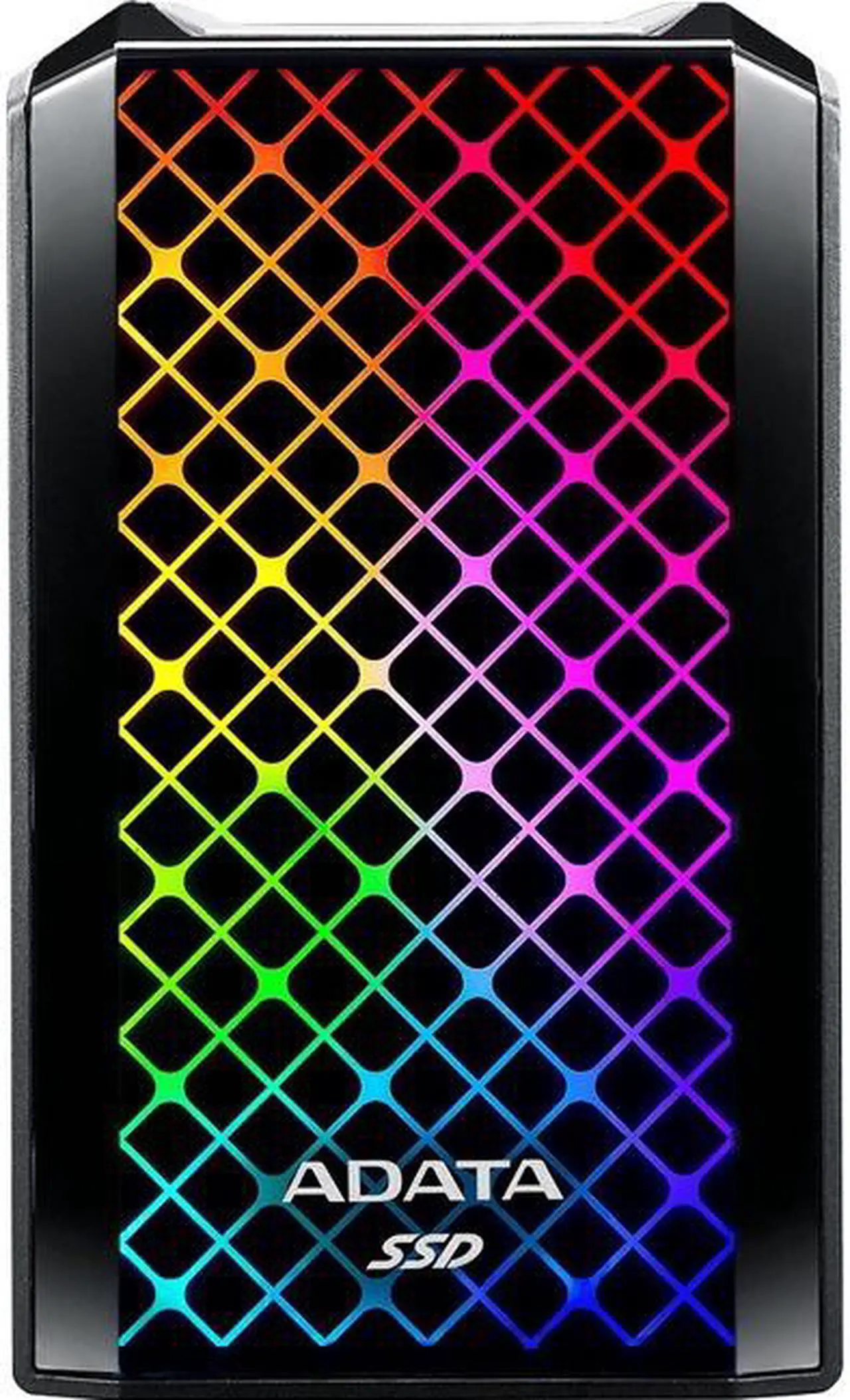 Alt view image 16 of 20 - ADATA RGB SE900 512GB USB3.2 Gen2x2 Type-C Super Fast Transfer up to 2000/MB/s Gaming and Personal External SSD (ASE900G-512GU32G2-CBK)