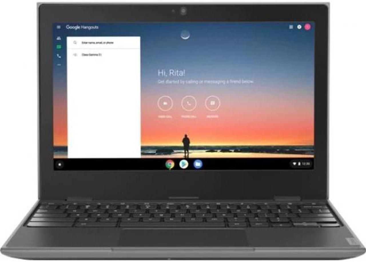 Alt view image 5 of 20 - Lenovo 100e Chromebook 2nd Gen 82Q30003US 11.6" Chromebook - HD - 1366 x 768 - Octa-core (ARM Cortex A73 Quad-core (4 Core) + Cortex A53 Quad-core (4 Core) 2 GHz) - 4 GB RAM - 32 GB Flash Memory