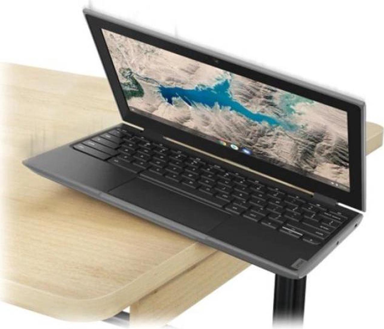 Alt view image 7 of 20 - Lenovo 100e Chromebook 2nd Gen 82Q30003US 11.6" Chromebook - HD - 1366 x 768 - Octa-core (ARM Cortex A73 Quad-core (4 Core) + Cortex A53 Quad-core (4 Core) 2 GHz) - 4 GB RAM - 32 GB Flash Memory