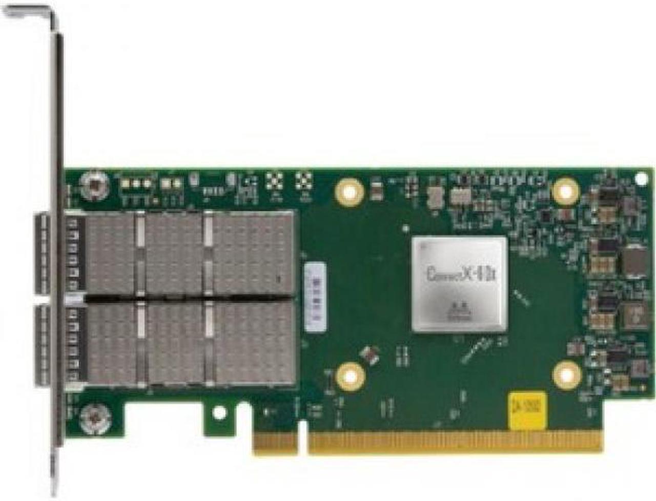 Alt view image 2 of 4 - Mellanox ConnectX-6 Dx Ethernet SmartNIC - PCI Express 4.0 x8 - 2 Port(s) - Optical Fiber - 25GBase-X - Plug-in Card