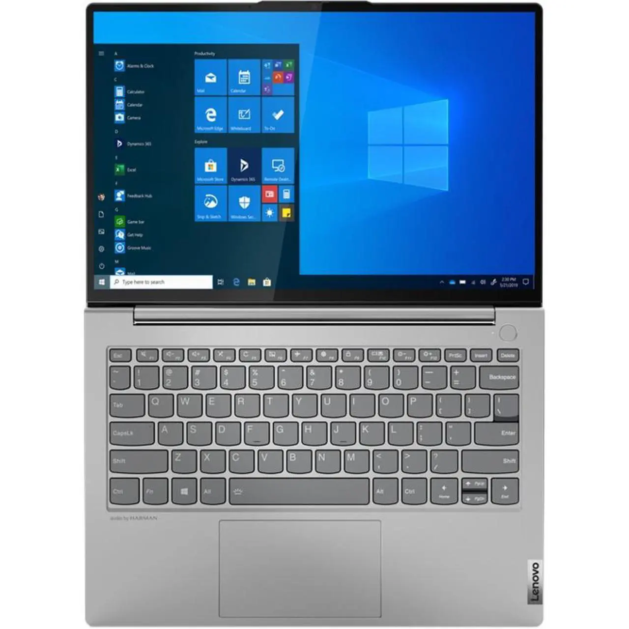 Alt view image 6 of 14 - Lenovo ThinkBook 13s G2 ITL 20V9006BUS 13.3" Touchscreen Notebook - QHD - 2560 x 1600 - Intel Core i5 i5-1135G7 Quad-core (4 Core) 2.40 GHz - 8 GB RAM - 256 GB SSD - Mineral Gray - Windows 10 Pro