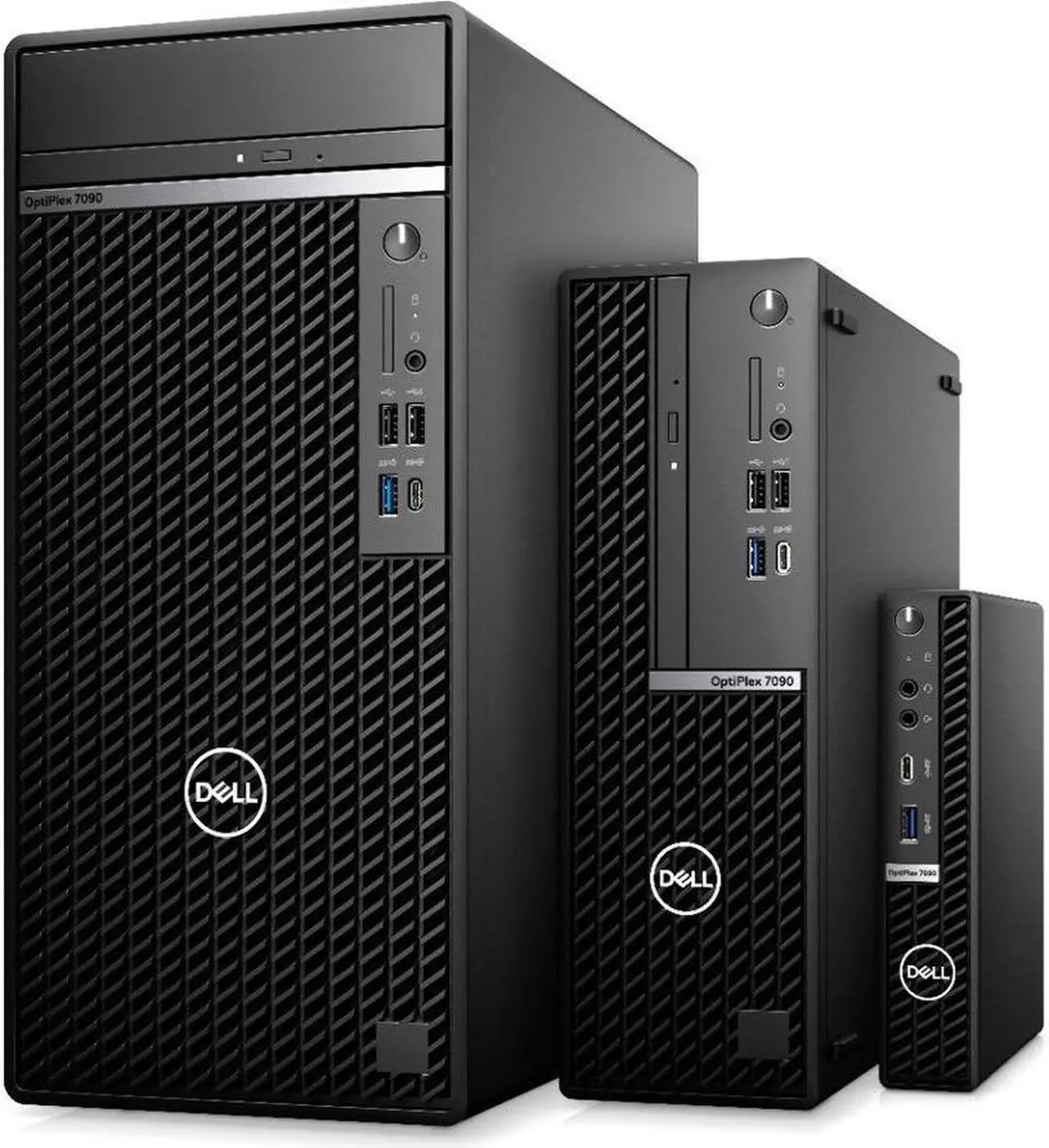 Alt view image 2 of 16 - Dell OptiPlex 7000 7090 Desktop Computer - Intel Core i7 10th Gen i7-10700 Octa-core (8 Core) 2.90 GHz - 16 GB RAM DDR4 SDRAM - 512 GB M.2 PCI Express NVMe 3.0 x4 SSD - Small Form Factor - Intel Q570