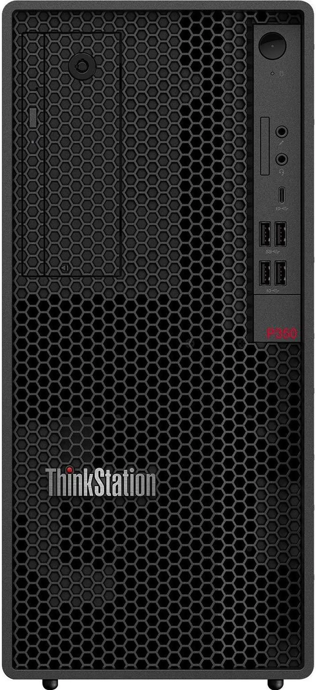 Alt view image 8 of 15 - Lenovo ThinkStation P350 30E30079US Workstation - 1 x Intel Core i9 Octa-core (8 Core) i9-11900 11th Gen 2.50 GHz - 32 GB DDR4 SDRAM RAM - 1 TB SSD - Tower - Intel W580 Chip - Windows 10 Pro 64-bit -