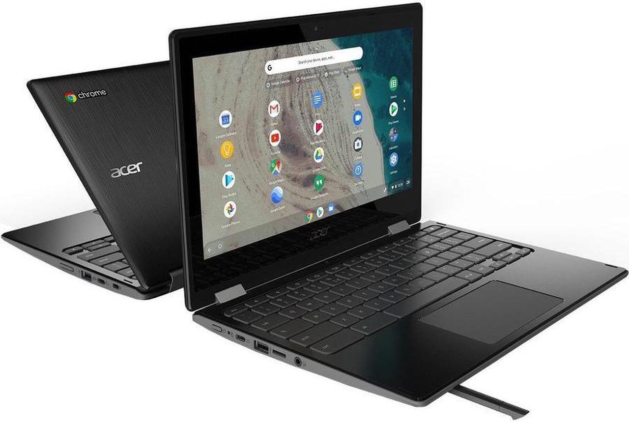 Alt view image 11 of 15 - Acer Chromebook Spin 511 R752TN R752TN-C3DD 11.6" Touchscreen 2 in 1 Chromebook - HD - 1366 x 768 - Intel Celeron N4020 Dual-core (2 Core) 1.10 GHz - 4 GB RAM - 32 GB Flash Memory