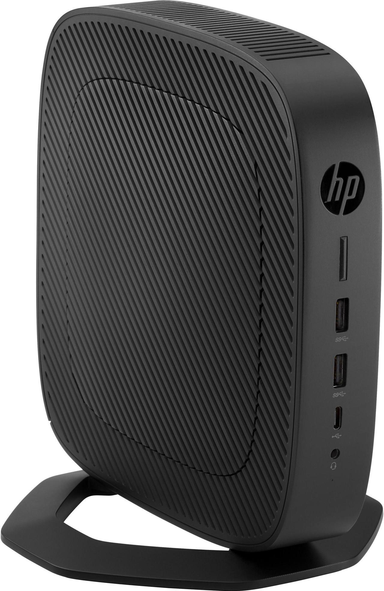Alt view image 7 of 10 - HP t640 Thin ClientAMD Ryzen R1505G Dual-core (2 Core) 2.40 GHz - AMD Chip - 8 GB RAM DDR4 SDRAM - 128 GB SSD - AMD Radeon Vega 3 Graphics - Gigabit Ethernet - Windows 10 IoT Enterprise 64-bit (Englis