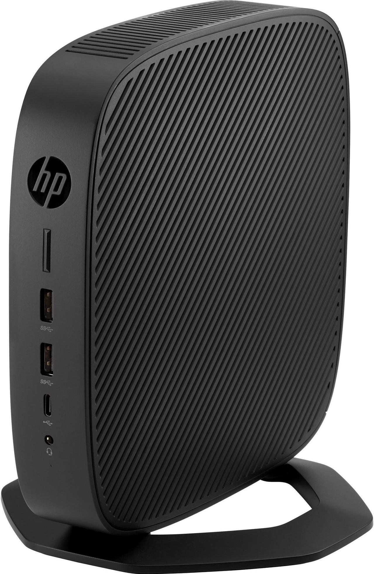 Alt view image 5 of 10 - HP t640 Thin ClientAMD Ryzen R1505G Dual-core (2 Core) 2.40 GHz - AMD Chip - 8 GB RAM DDR4 SDRAM - 128 GB SSD - AMD Radeon Vega 3 Graphics - Gigabit Ethernet - Windows 10 IoT Enterprise 64-bit (Englis