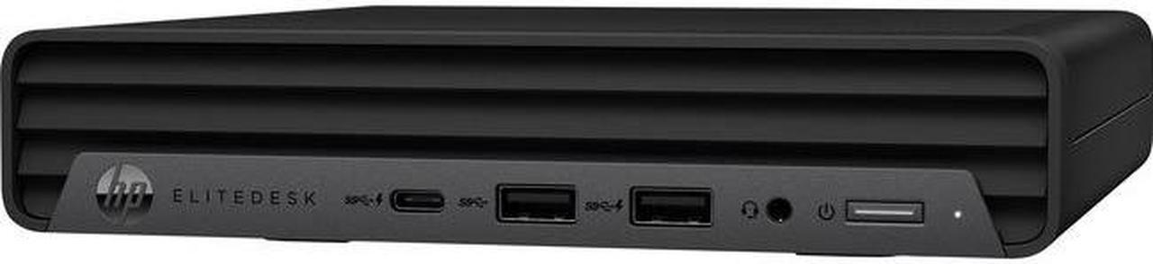 Alt view image 4 of 17 - HP EliteDesk 800 G6 Mini PC 8GB 256GB SSD Core i7-10700T 2.0GHz WIN11P, Black