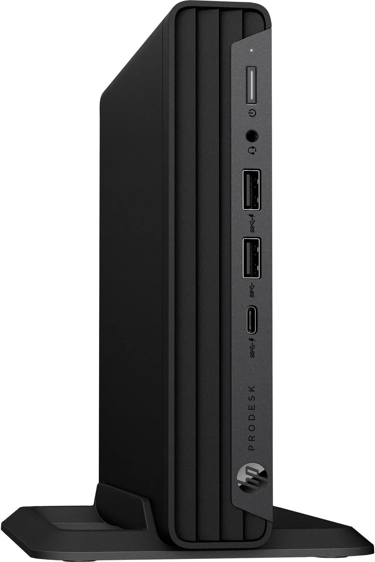 Alt view image 3 of 12 - HP Business Desktop ProDesk 400 G6 Desktop Computer - Intel Core i5 10th Gen i5-10500T Hexa-core (6 Core) 2.30 GHz - 16 GB RAM DDR4 SDRAM - 256 GB NVMe M.2 PCI Express SSD - Desktop Mini - Intel Q470