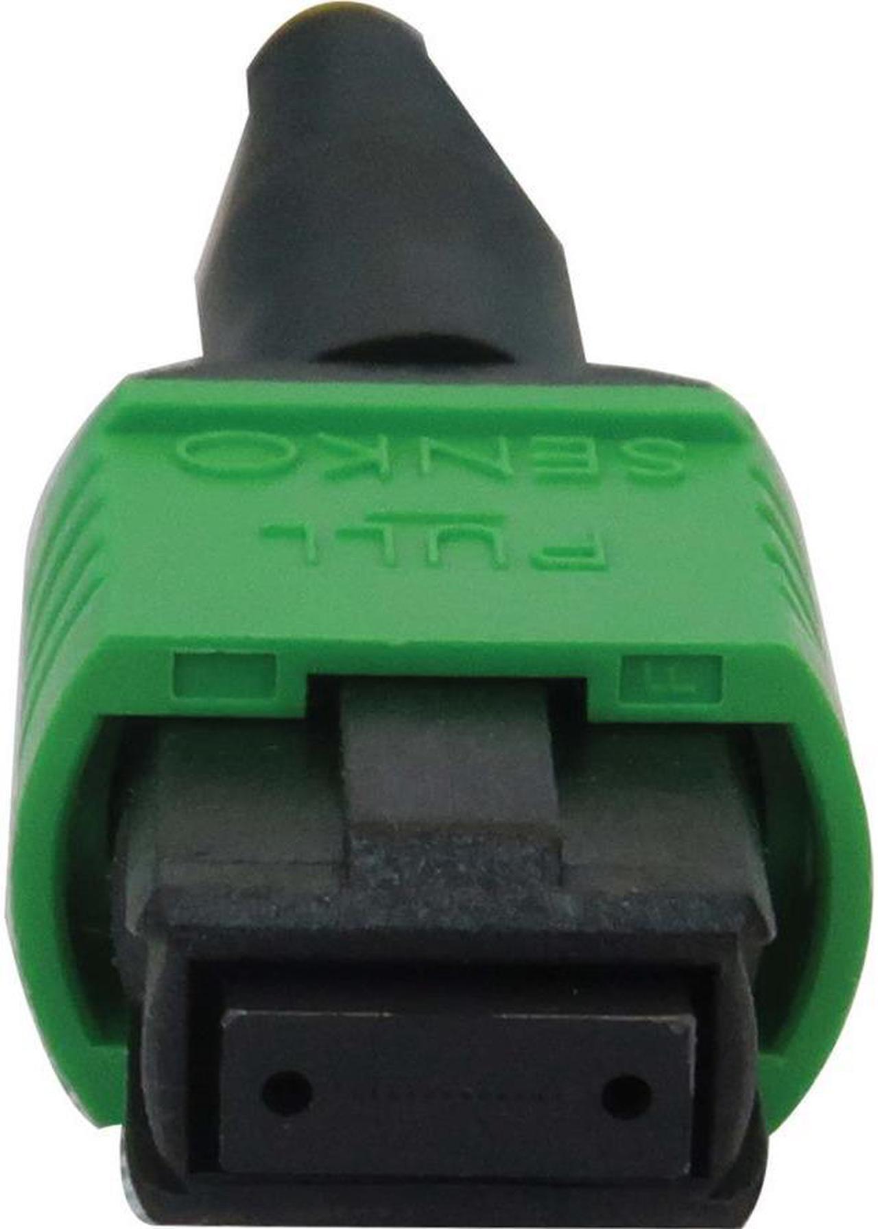 Alt view image 2 of 11 - Tripp Lite N390-01M-4S-AP Fiber Optic Network Cable - 3.28 ft Fiber Optic Network Cable for Network Device, Patch Panel, Switch, Transceiver - First End: 1 x MTP/MPO APC Female Network - Second End: 8
