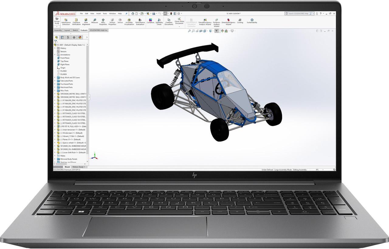 Alt view image 10 of 20 - HP ZBook Power G9 MOBILE WORKSTATION 15.6" 16GB 512GB SSD Core I7-12700H 3.5GHz WIN11P, Silver