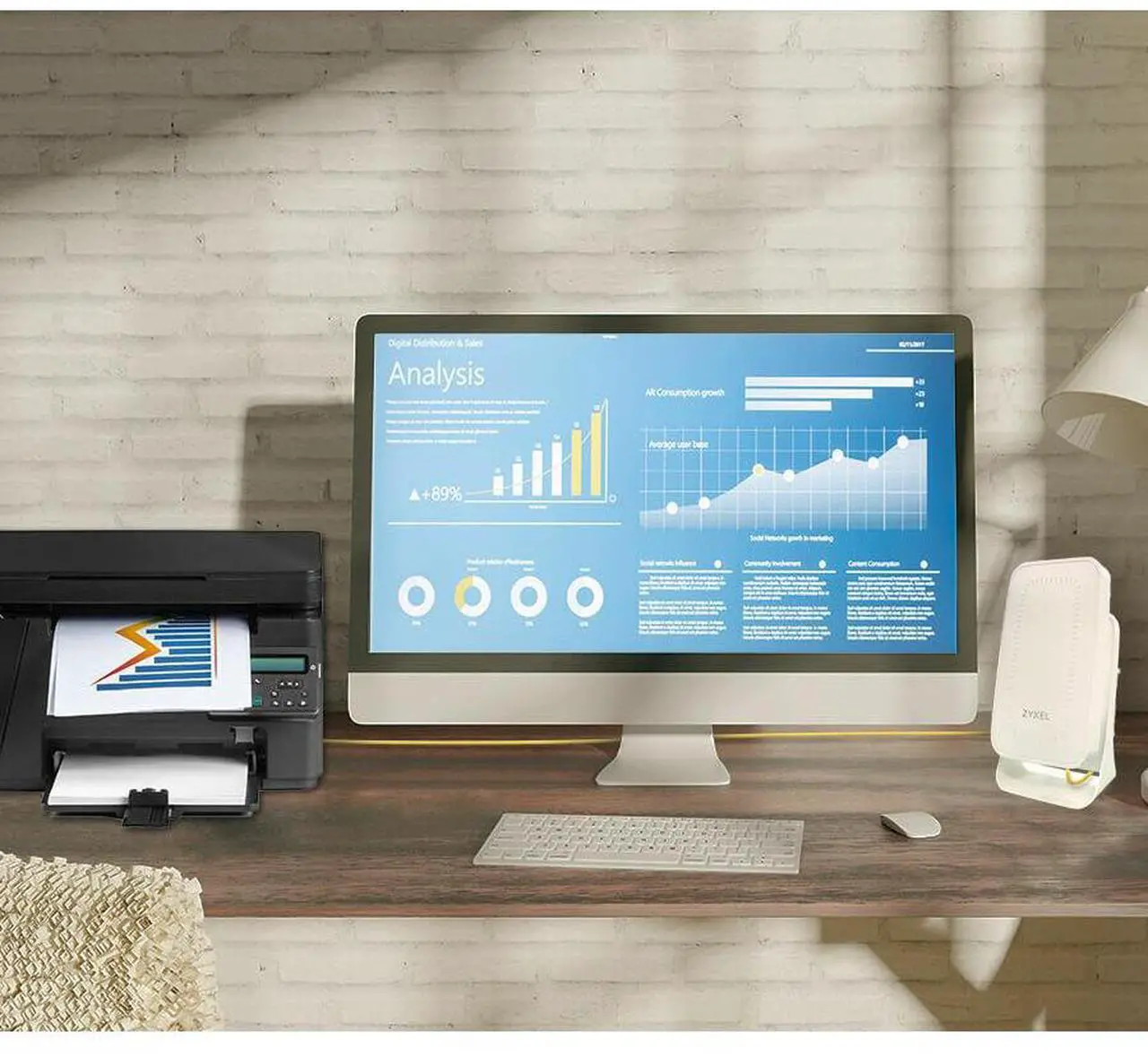 Alt view image 7 of 8 - ZyXEL WiFi 5 AC1200 Wireless Gigabit Wall Access Point, 2 GbE PT Ports (1 PoE), Cloud, App, Direct or Controller Management, 1 Year Nebula Pro Included, POE+ Powered, WAX300H
