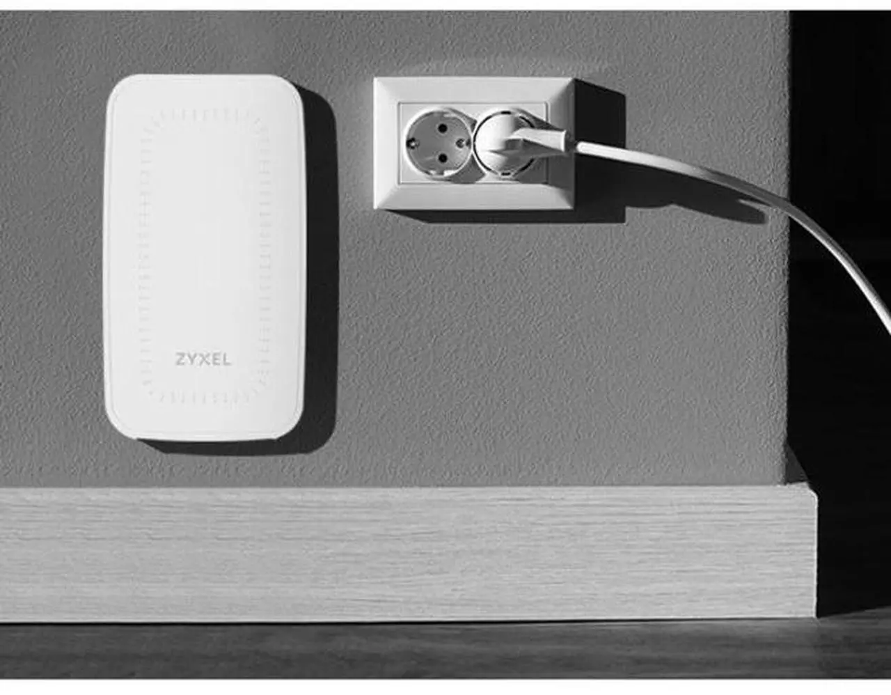 Alt view image 6 of 8 - ZyXEL WiFi 5 AC1200 Wireless Gigabit Wall Access Point, 2 GbE PT Ports (1 PoE), Cloud, App, Direct or Controller Management, 1 Year Nebula Pro Included, POE+ Powered, WAX300H