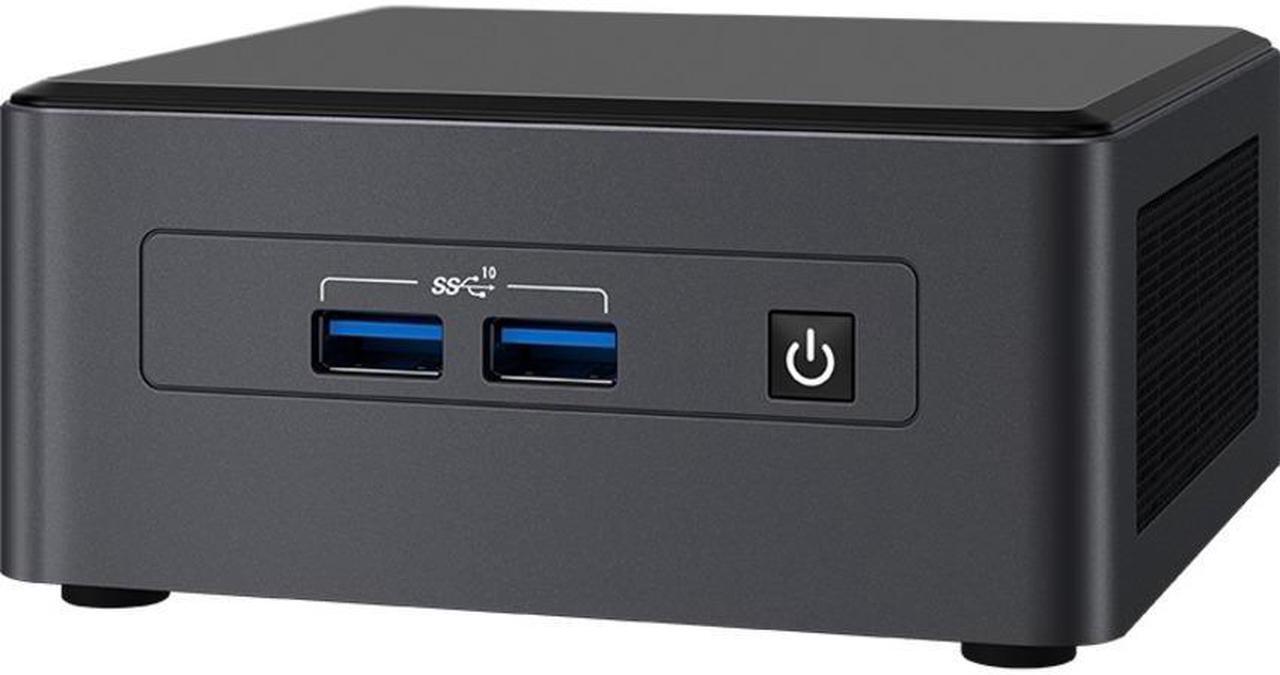 Alt view image 6 of 15 - Intel NUC 11 Pro NUC11TNHi7 Barebone System - Ultra Compact - 1 x Processor Support - Intel Core i7 11th Gen i7-1165G7 Quad-core (4 Core) - Intel Chip - 64 GB DDR4 SDRAM DDR4-3200/PC4-25600 Maximum RA