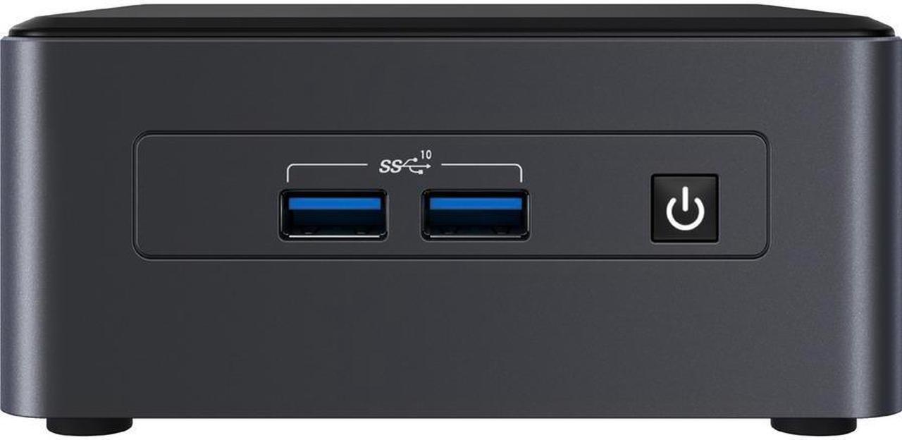 Alt view image 3 of 15 - Intel NUC 11 Pro NUC11TNHi7 Barebone System - Ultra Compact - 1 x Processor Support - Intel Core i7 11th Gen i7-1165G7 Quad-core (4 Core) - Intel Chip - 64 GB DDR4 SDRAM DDR4-3200/PC4-25600 Maximum RA