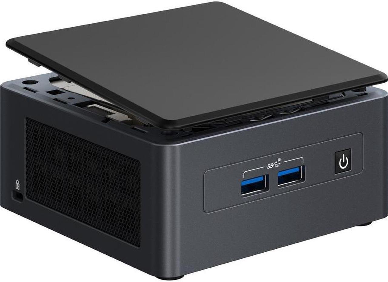 Alt view image 5 of 15 - Intel NUC 11 Pro NUC11TNHi7 Barebone System - Ultra Compact - 1 x Processor Support - Intel Core i7 11th Gen i7-1165G7 Quad-core (4 Core) - Intel Chip - 64 GB DDR4 SDRAM DDR4-3200/PC4-25600 Maximum RA