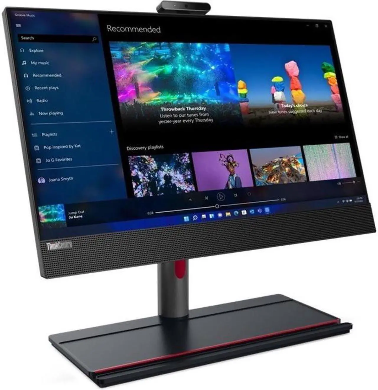 Alt view image 6 of 11 - Lenovo ThinkCentre M90a Gen 3 11VF0064US All-in-One Computer - Intel Core i7 12th Gen i7-12700 Dodeca-core (12 Core) - 16 GB RAM DDR4 SDRAM - 512 GB NVMe M.2 PCI Express PCI Express NVMe 4.0 x4 SSD -