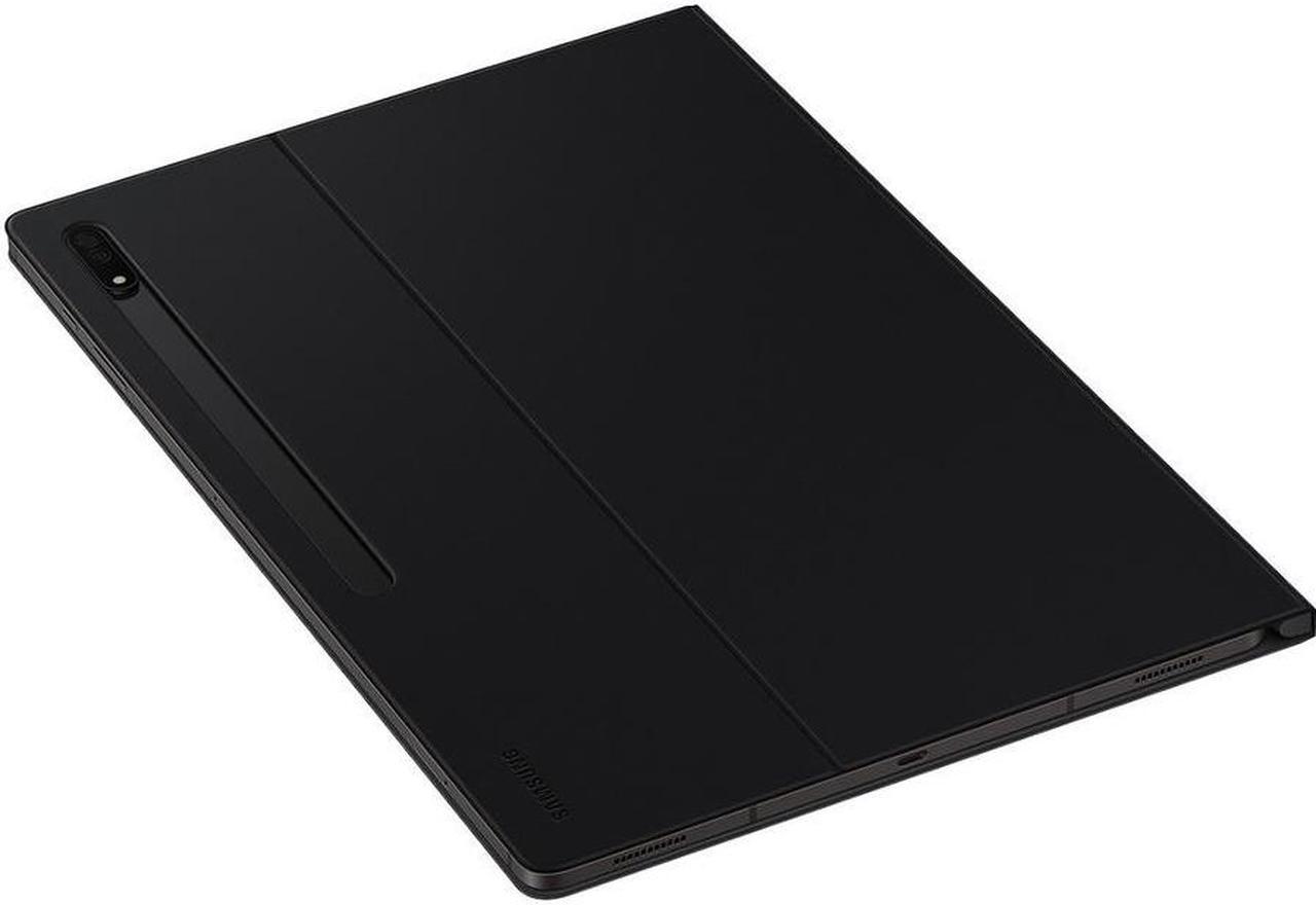 Alt view image 4 of 13 - Samsung Book Cover Carrying Case (Book Fold) Samsung Galaxy Tab S8 Tablet - Black - Scratch Resistant