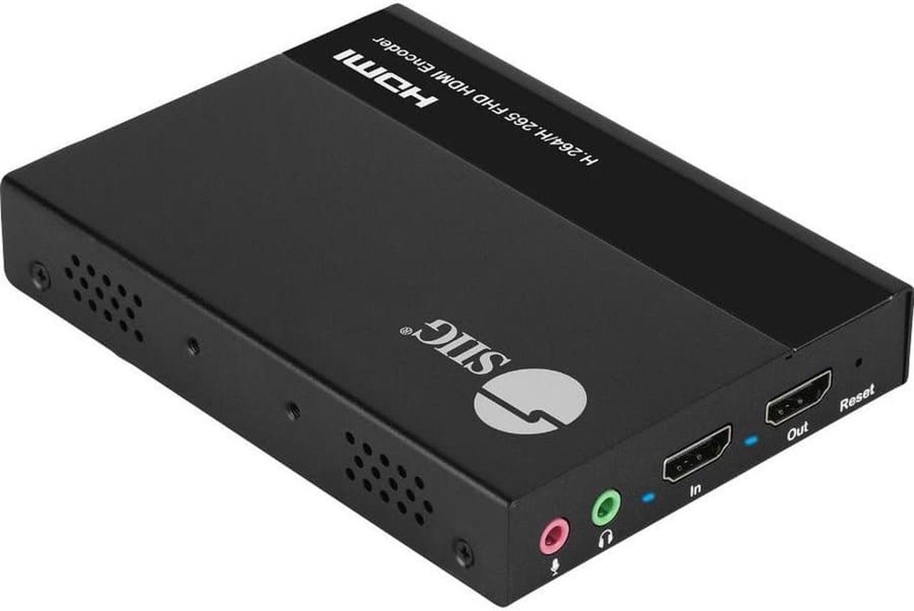 Alt view image 7 of 17 - SIIG 1080p HDMI Video H.264 H.265 IPTV Encoder with Loopout CEH27511S1
