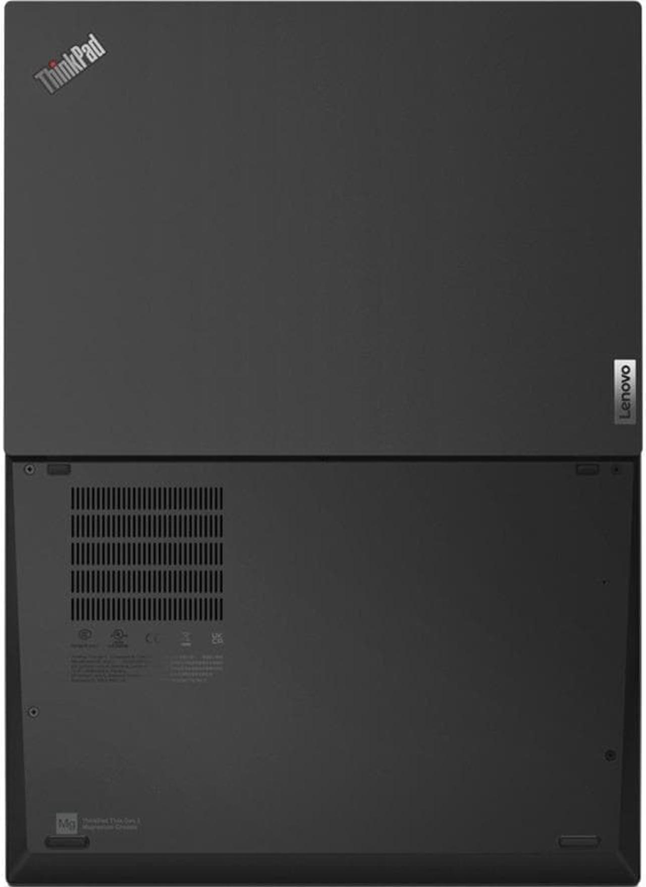 Alt view image 6 of 13 - Lenovo ThinkPad T14s Gen 3 21BR000DUS 14" Touchscreen Notebook - WUXGA - 1920 x 1200 - Intel Core i5 12th Gen i5-1250P Dodeca-core (12 Core) - 16 GB Total RAM - 256 GB SSD - Thunder Black - Intel