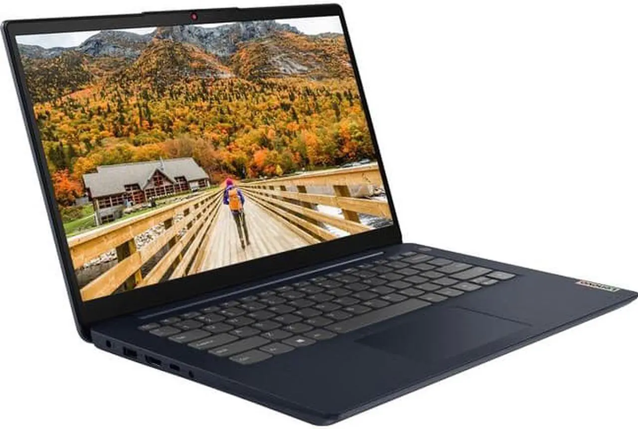 Alt view image 11 of 17 - Lenovo IdeaPad 3 14 14.0" Laptop, 14.0" FHD (1920 x 1080) Display, AMD Ryzen 5 5500U Processor, 8GB DDR4 RAM, 256GB NVMe TLC SSD Storage, AMD Radeon 7 Graphics, Windows 10 Home, 82KT00AMUS, Abyss Blue