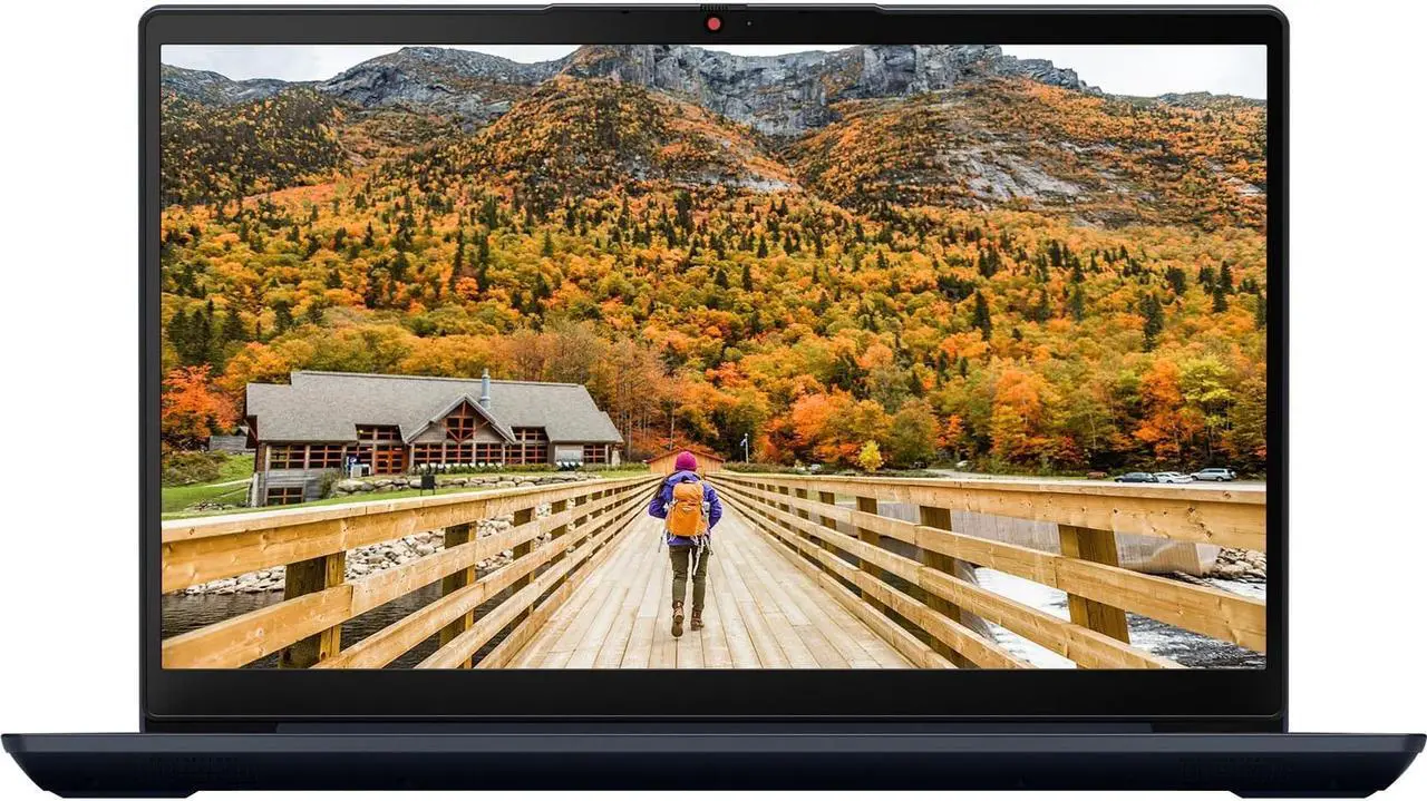 Alt view image 14 of 17 - Lenovo IdeaPad 3 14 14.0" Laptop, 14.0" FHD (1920 x 1080) Display, AMD Ryzen 5 5500U Processor, 8GB DDR4 RAM, 256GB NVMe TLC SSD Storage, AMD Radeon 7 Graphics, Windows 10 Home, 82KT00AMUS, Abyss Blue