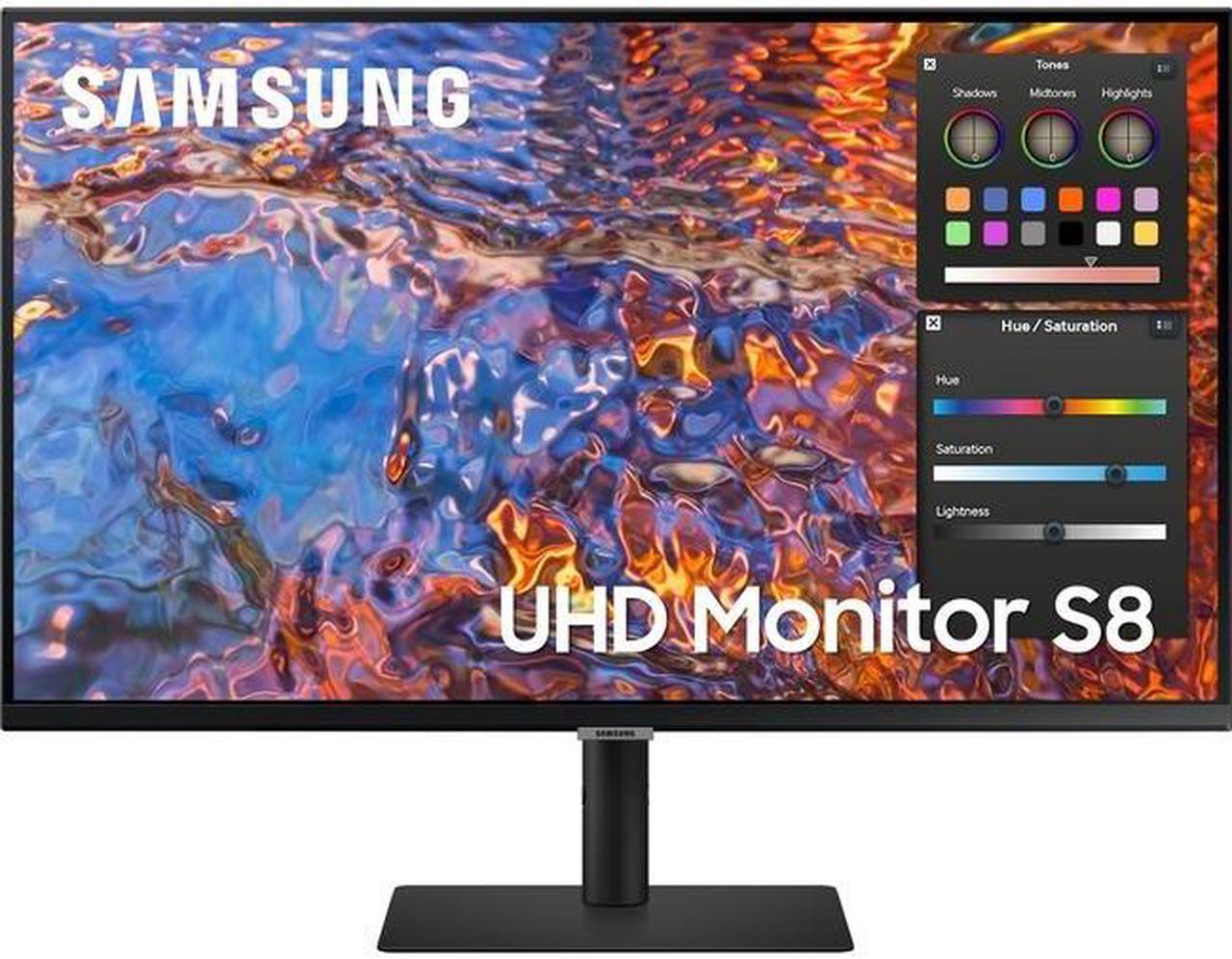 Samsung ViewFinity S32B804PXN 32" 4K UHD LCD Monitor - 16:9 - Black - 32" Class - In-plane Switching (IPS) Technology - 3840 x 2160 - 1.07 Billion Colors - 400 Nit - 5 ms - 60 Hz Refresh Rat