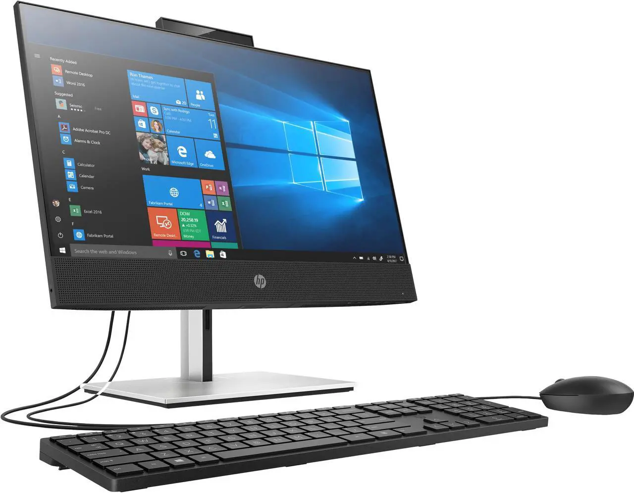 Alt view image 7 of 11 - HP ProOne 600 21.5" AIO Touchscreen Computer i5-10500 8GB 256GB SSD W11P 766W1UT