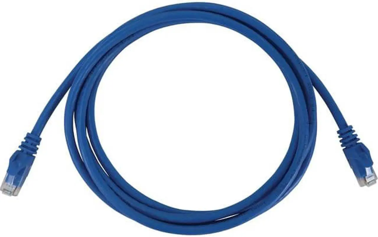 Alt view image 2 of 9 - Tripp Lite Cat6a 10G Snagless Molded UTP Ethernet Cable (RJ45 M/M), PoE, Blue, 5 ft. (1.5 m) - 5 ft Category 6a Network Cable for Network Device, Switch, Patch Panel, Server, Router, Hub, Computer, Pr