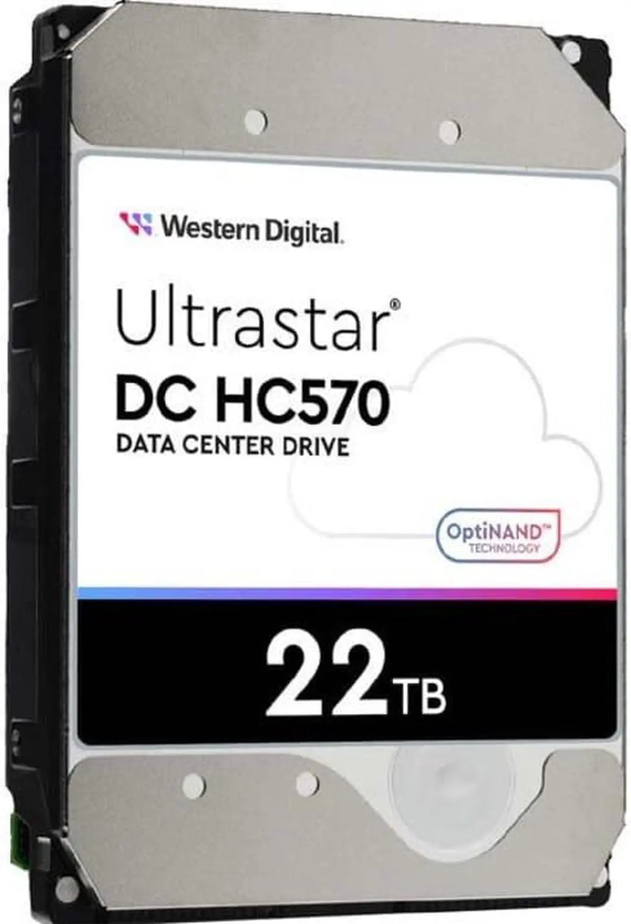 Alt view image 6 of 6 - HGST Ultrastar DC HC570 0F48052 22 TB Hard Drive 3.5" Internal SAS 12Gb/s SAS
