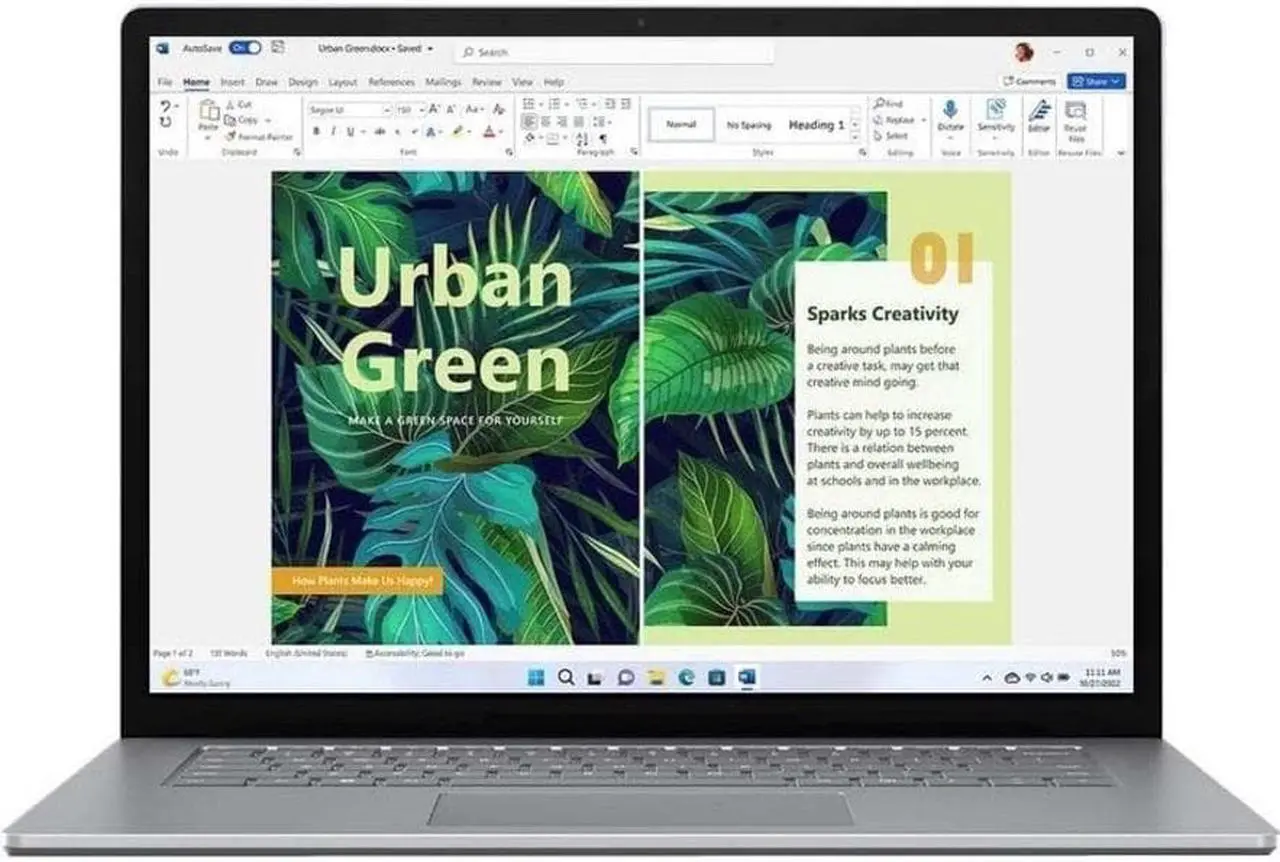 Alt view image 9 of 18 - Microsoft Surface Laptop 5 Notebook i7-1265U 16 GB 256 GB Windows 11 Pro