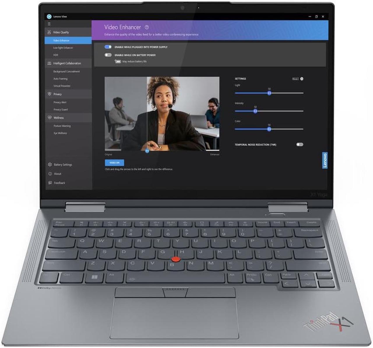 Alt view image 9 of 12 - Lenovo ThinkPad X1 Yoga Gen 8 - 14" - Intel Core i5 - 1335U - Evo - (21HQ001NUS)
