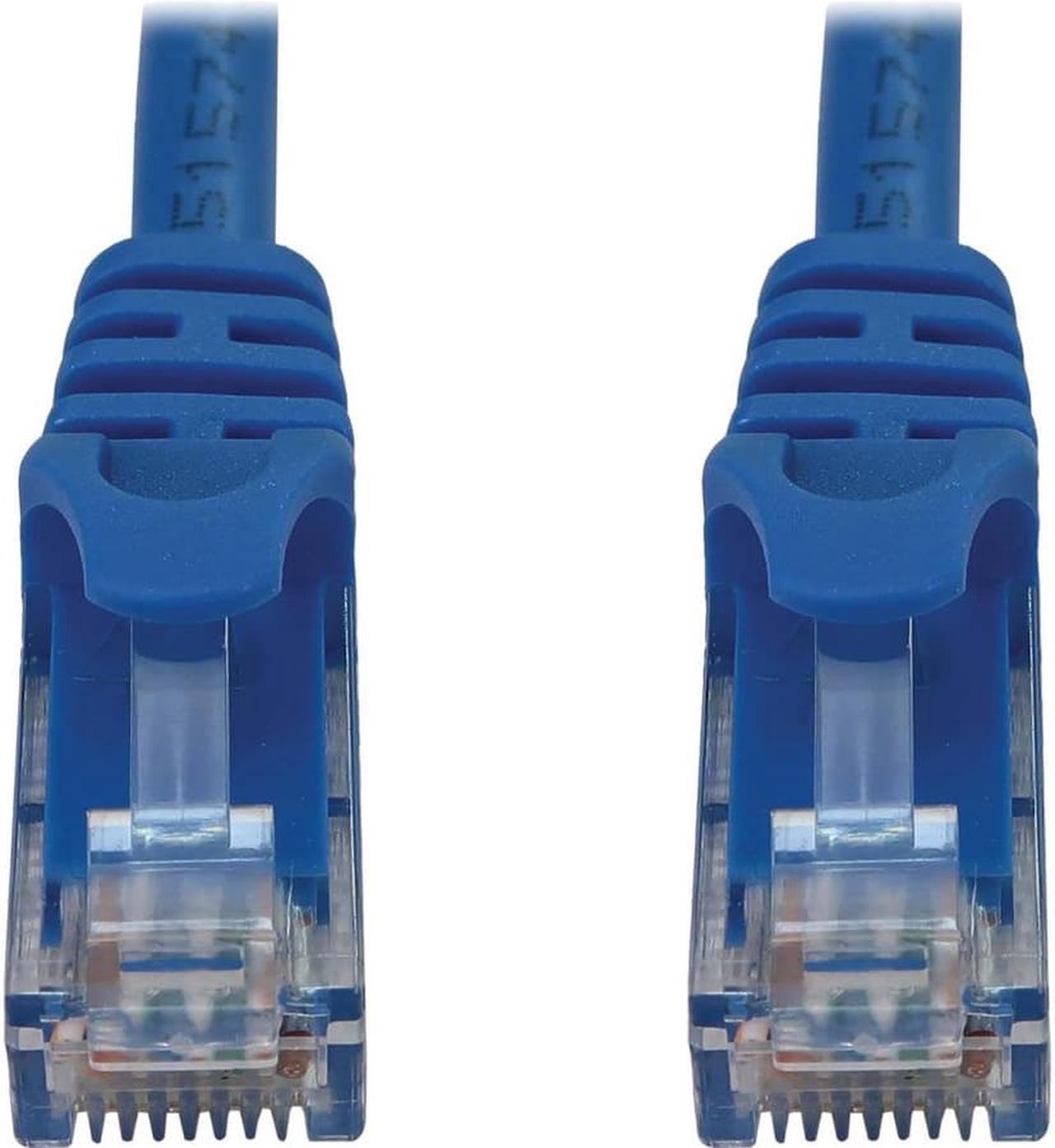 Alt view image 9 of 14 - Tripp Lite Cat6a 10G Snagless Molded UTP Ethernet Cable (RJ45 M/M) N261-050-BL