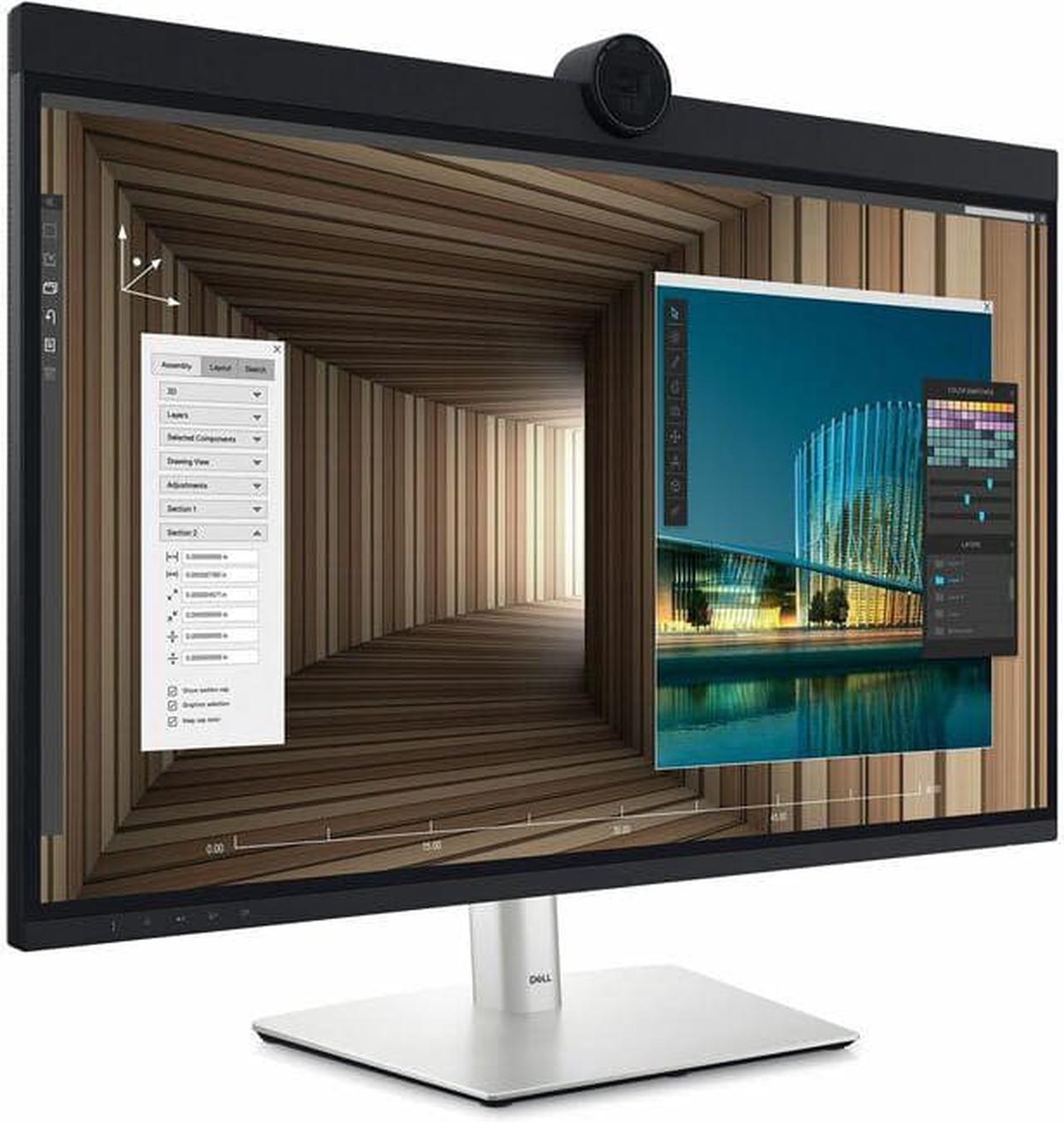 UltraSharp U3224KB 31.5" Webcam 6K LED LED Monitor - 16:9 - 32" Class - In-plane Switching (IPS) Black Technology - 6144 x 3456 - 1.07 Billion Colors - 450 Nit - 5 ms - 60 Hz Refresh Rate -