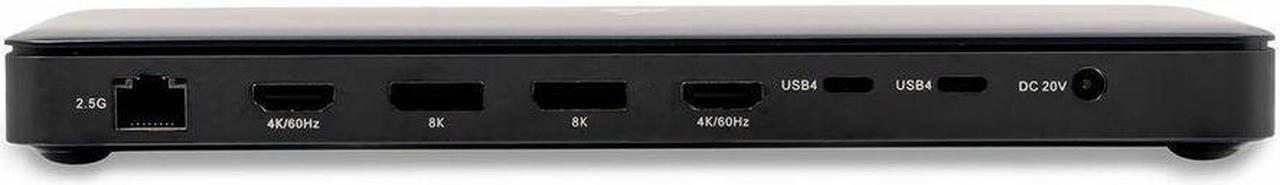 Alt view image 4 of 20 - IOGEAR Docking Station Dock Pro USB4 8K Triple View - GUD4C8K3