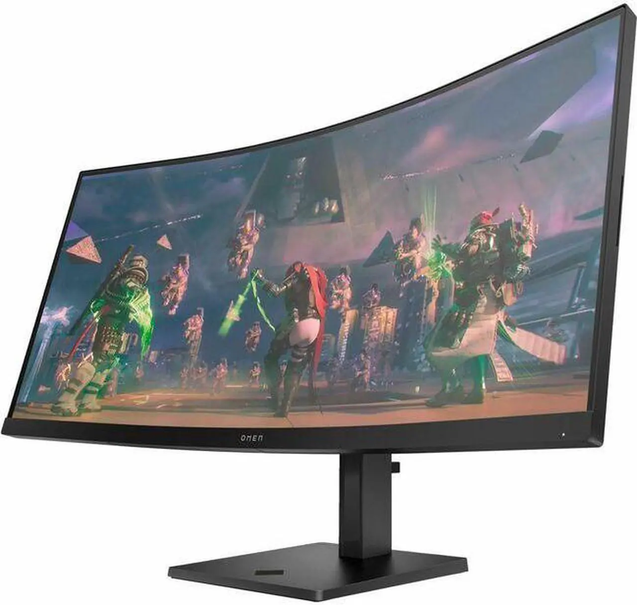 Alt view image 8 of 20 - OMEN by HP 34 inch WQHD 165Hz Curved Gaming Monitor - OMEN 34c 34" WQHD (3440 x