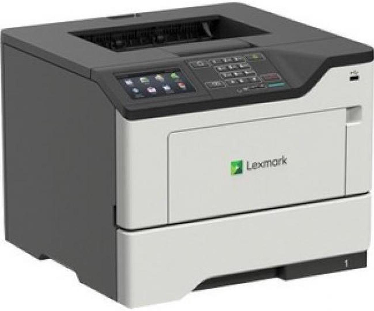 Alt view image 8 of 10 - Lexmark MS620 MS622de Laser Printer - Monochrome - 1200 x 1200 dpi Print - Plain Paper Print - Desktop - TAA Compliant