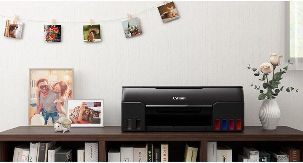 Alt view image 9 of 20 - Canon PIXMA G620 Wireless MegaTank Photo AIO Color Inkjet Printer #4620C002