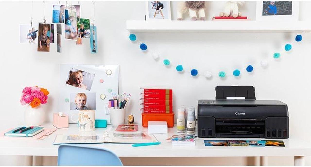 Alt view image 5 of 20 - Canon PIXMA G620 Wireless MegaTank Photo AIO Color Inkjet Printer #4620C002