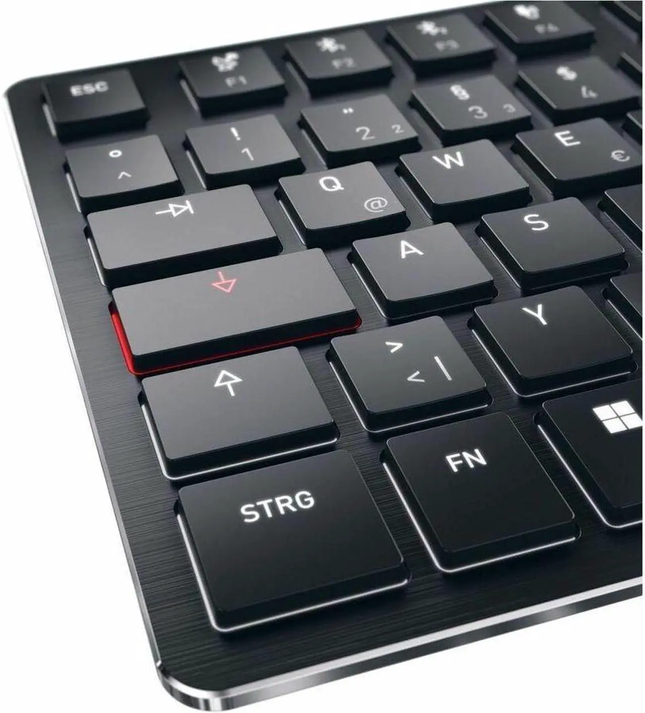 Alt view image 8 of 17 - Cherry KW X ULP Ultra Slim Wireless Mechanical Keyboard. Multi Device Function MX Ultra Low Profile Switches