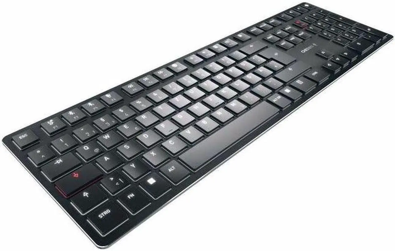 Alt view image 3 of 17 - Cherry KW X ULP Ultra Slim Wireless Mechanical Keyboard. Multi Device Function MX Ultra Low Profile Switches