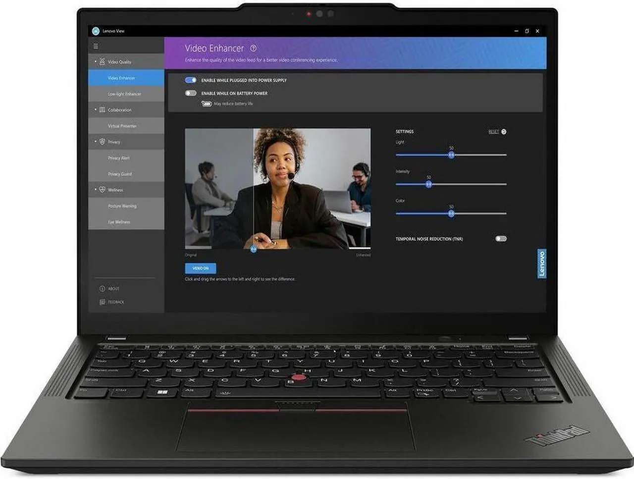 Alt view image 9 of 17 - Lenovo Laptop ThinkPad X13 AMD Gen 4, 13.3" IPS  60Hz,Ryzen 7 PRO 7840U,16GB, AMD Radeon 780M, 512GB SSD,Qualcomm Wifi,Win 11 Pro