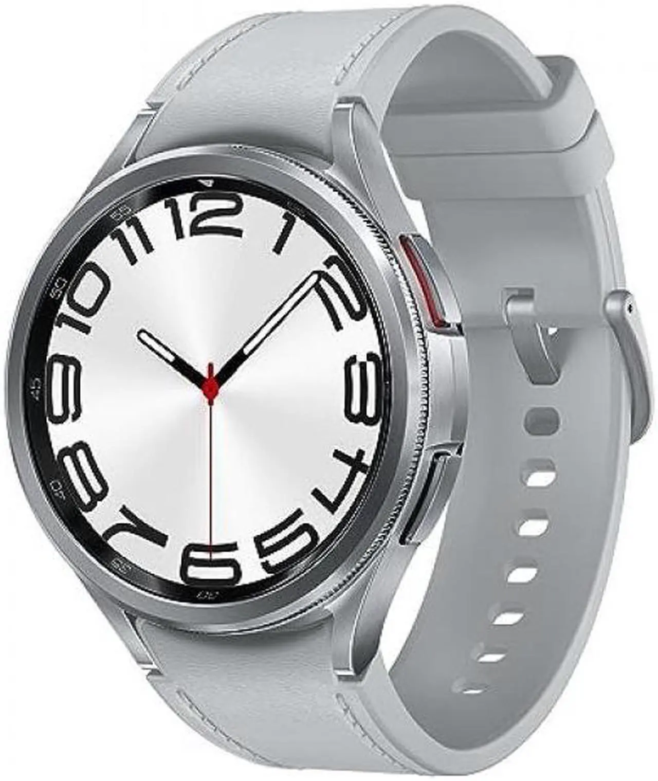 Alt view image 2 of 13 - SAMSUNG Galaxy Watch 6 Classic 47mm LTE Smartwatch w/ Rotating Bezel, Fitness Tracker, Personalized HR Zones, Advanced Sleep Coaching, Heart Monitor, BIA Sensor, US Version, Silver