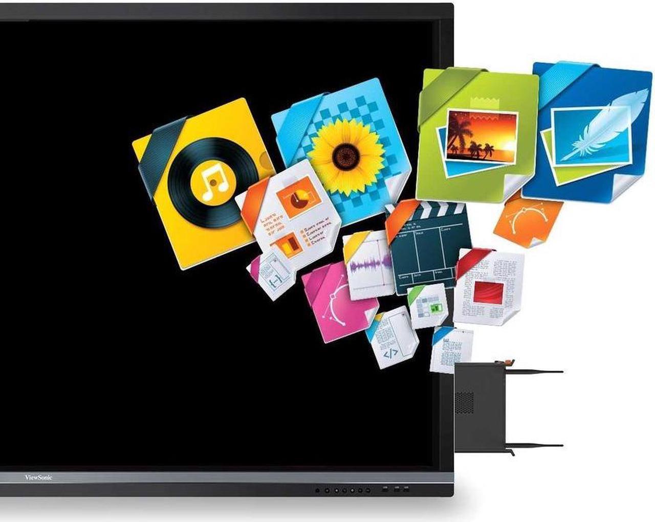 Alt view image 8 of 14 - ViewSonic VPC25-W53-O1-1B VPC25-W53-O1-1B Slot-in PC for ViewBoard