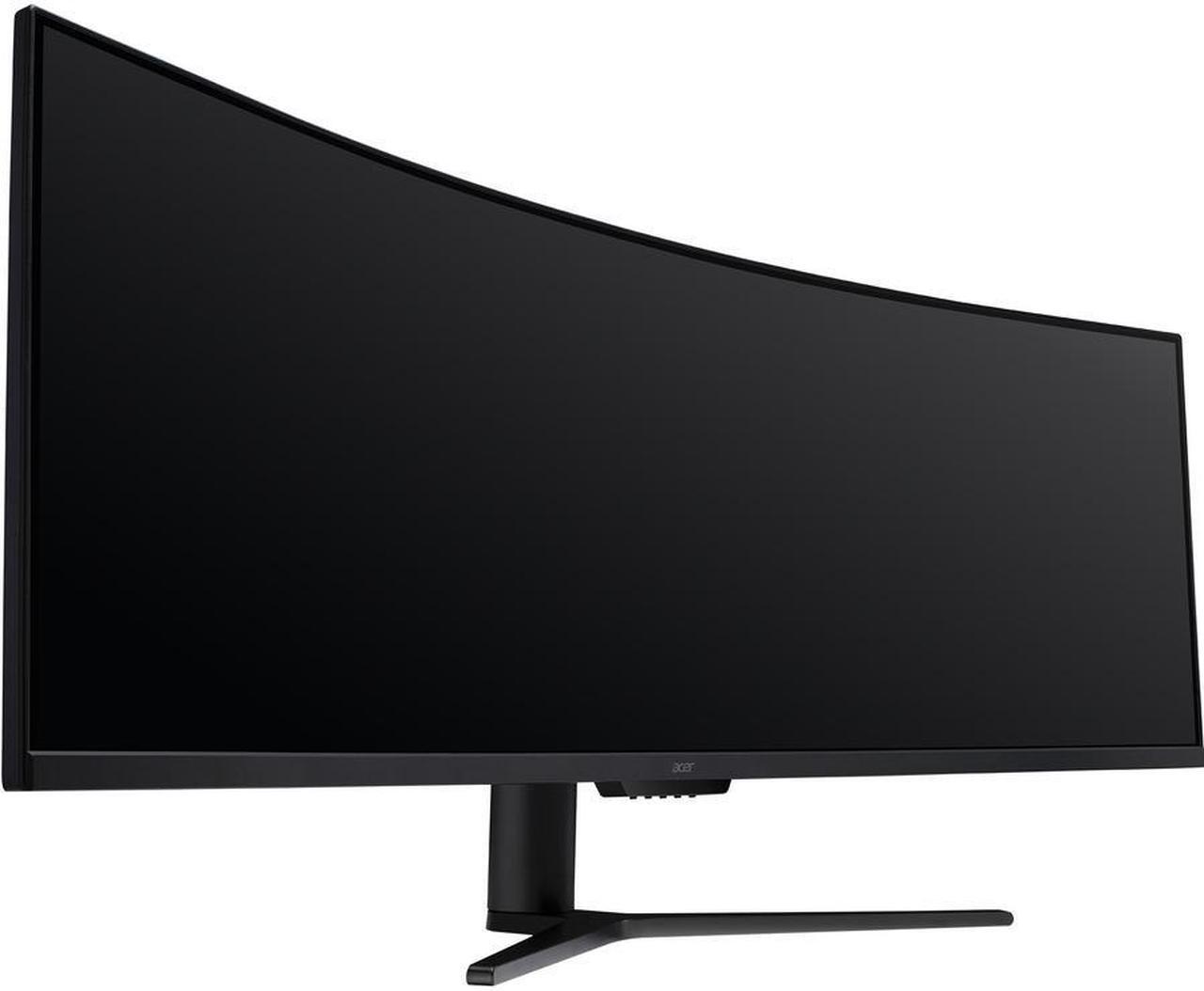 Alt view image 3 of 18 - Acer Nitro EI491CR S 49" 5120x1440 120Hz 4ms Curved Gaming LCD Monitor Black