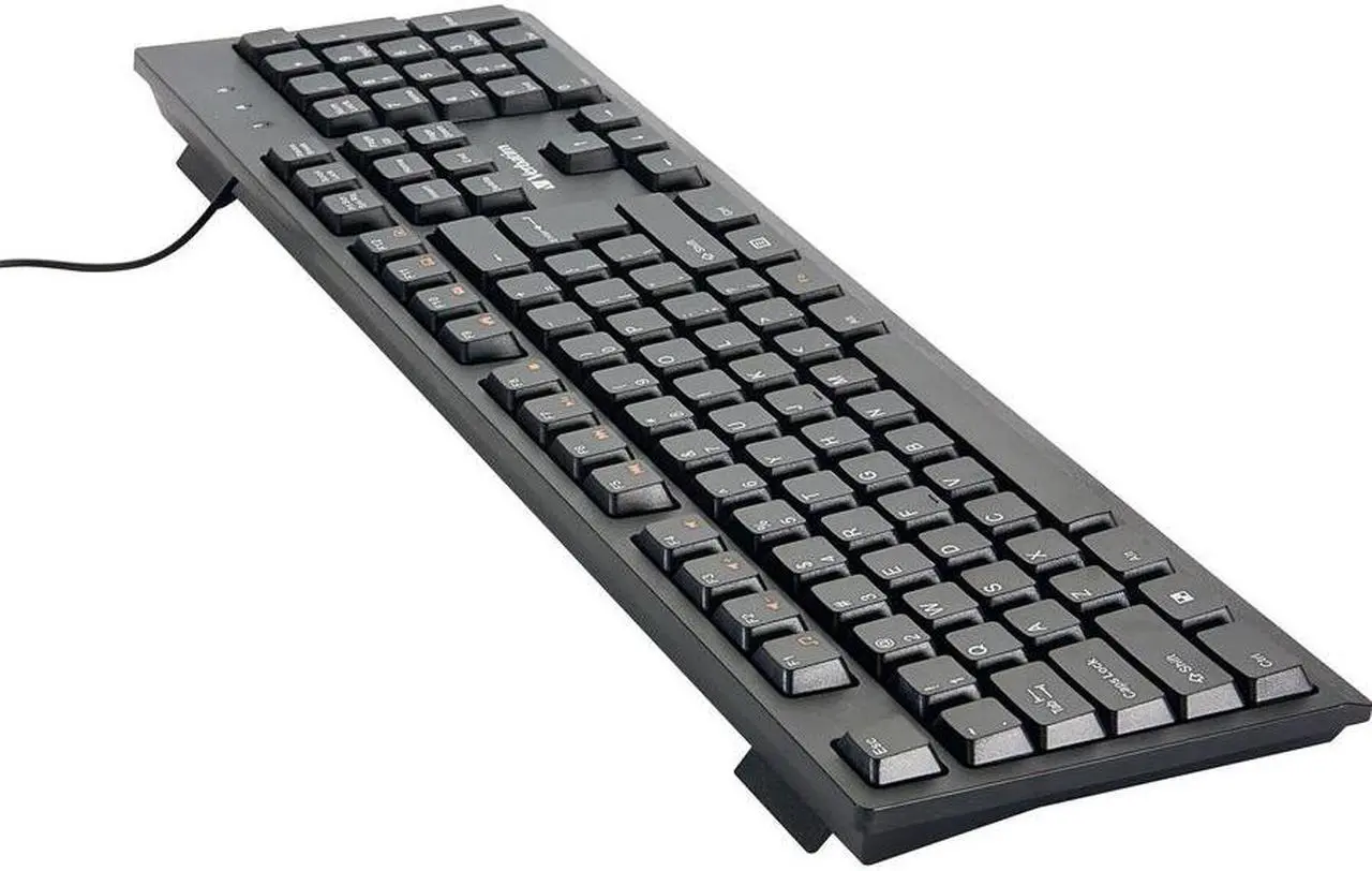 Alt view image 16 of 20 - Verbatim 70734 Universal Wired Keyboard and Mouse Black 70734
