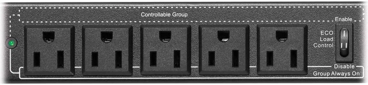 Alt view image 20 of 20 - Tripp Lite PDU Hot Swap with Manual Bypass 15A 6 5-15R 2 5-15P Inputs PDUB151U