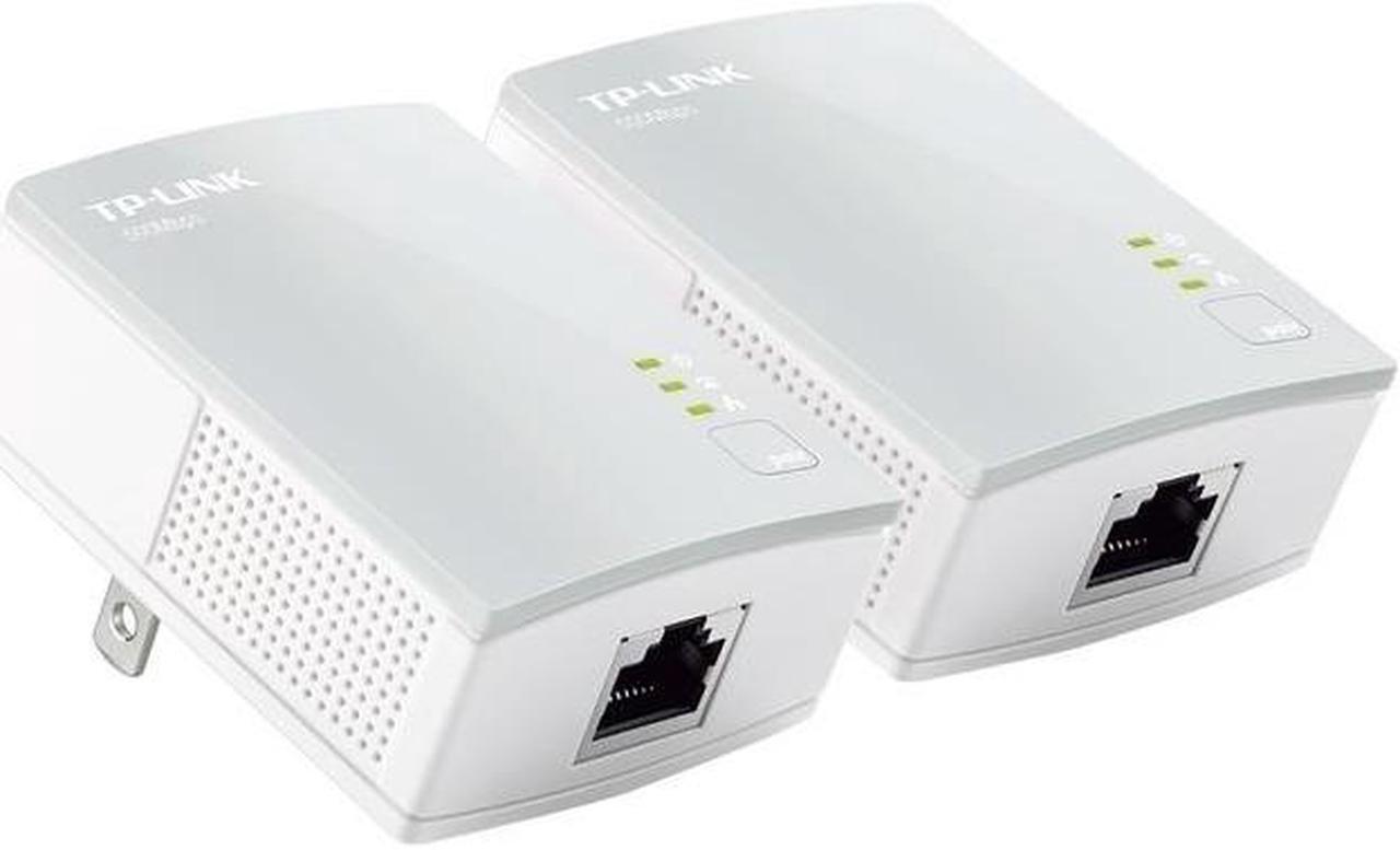 Alt view image 3 of 10 - TP-LINK TL-PA4010KIT Rev 3 - AV600 Powerline Ethernet Adapter -The HomePlug AV2 standard creates high-speed data transfer rates of up to 600Mbps to support all your online activities.