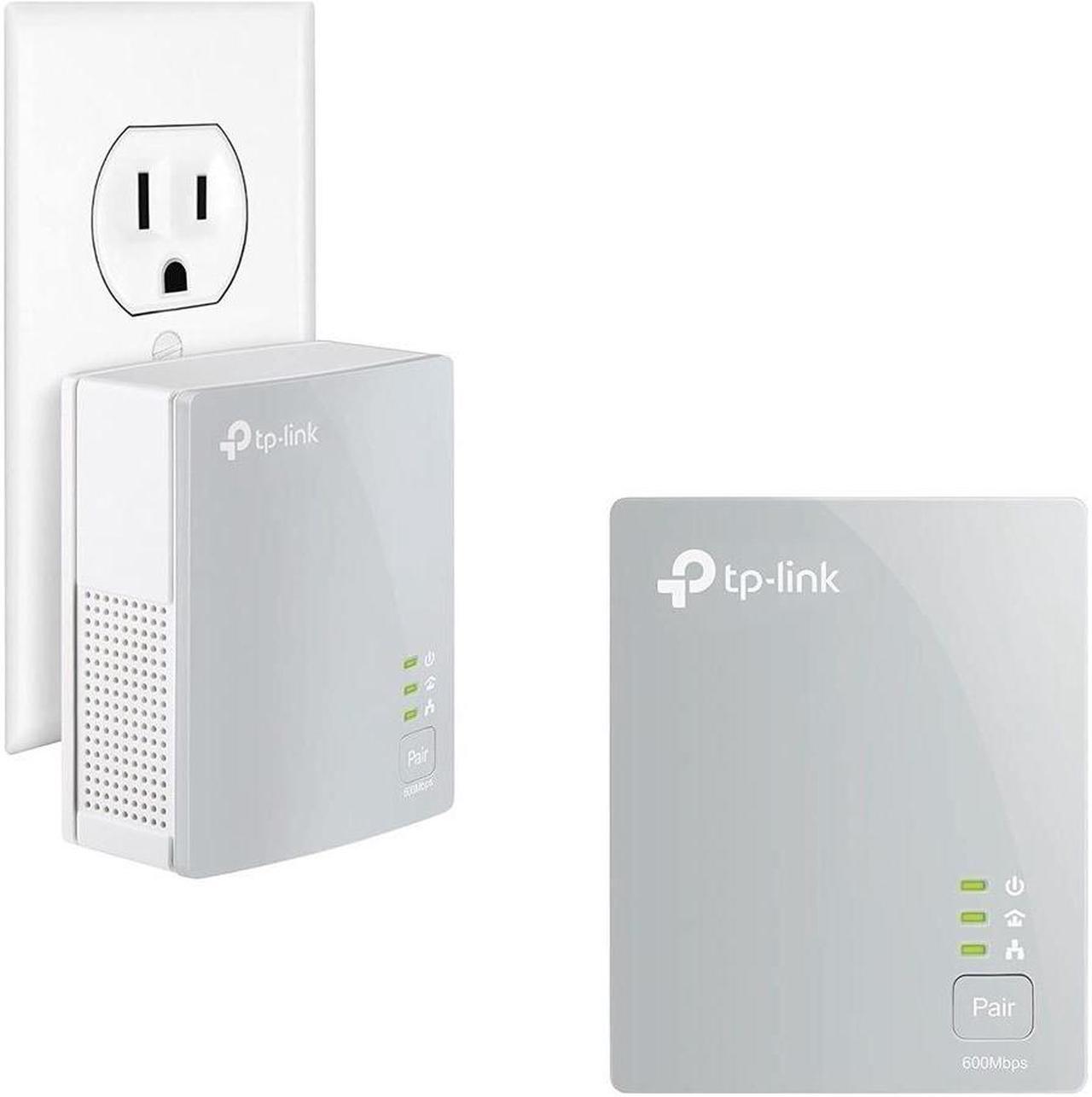 Alt view image 9 of 10 - TP-LINK TL-PA4010KIT Rev 3 - AV600 Powerline Ethernet Adapter -The HomePlug AV2 standard creates high-speed data transfer rates of up to 600Mbps to support all your online activities.
