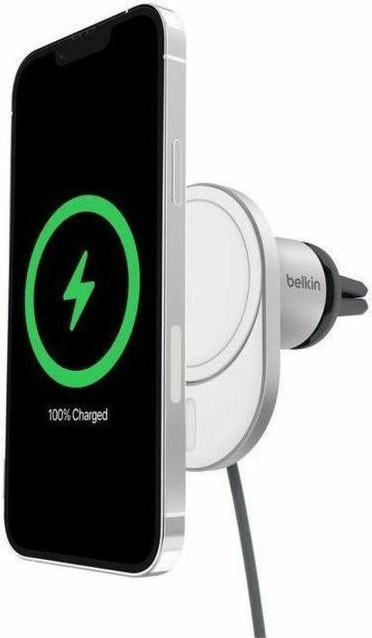Alt view image 5 of 7 - Belkin BoostCharge Pro Magnetic Wireless Car Charger with Qi2 15W - For Qi2-enabled Device, iPhone - Input connectors: USB - MagSafe Technology, Fast Charging, Magnetic
