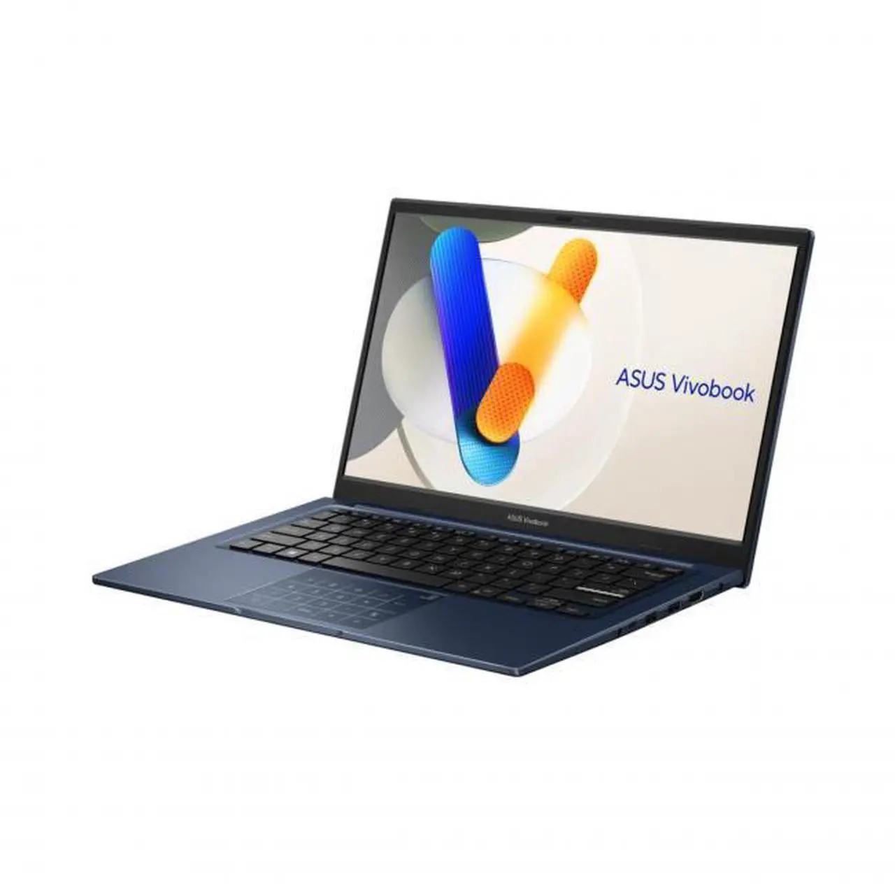 Alt view image 5 of 8 - ASUS Vivobook 14" FHD Laptop Intel Core 5 120U 8GB RAM 512GB SSD Quiet Blue with Wired Optical Black Mouse + Black Backpack